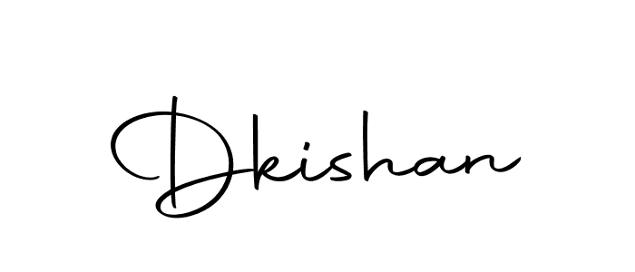 How to make Dkishan signature? Autography-DOLnW is a professional autograph style. Create handwritten signature for Dkishan name. Dkishan signature style 10 images and pictures png