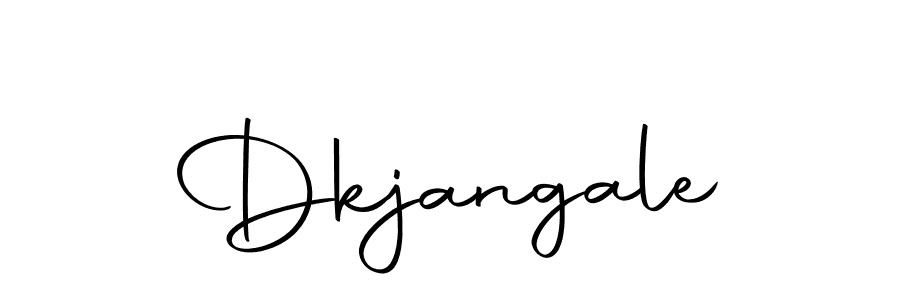 Make a beautiful signature design for name Dkjangale. With this signature (Autography-DOLnW) style, you can create a handwritten signature for free. Dkjangale signature style 10 images and pictures png