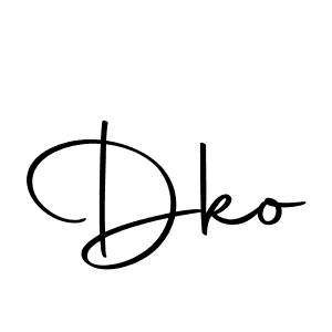 How to make Dko name signature. Use Autography-DOLnW style for creating short signs online. This is the latest handwritten sign. Dko signature style 10 images and pictures png