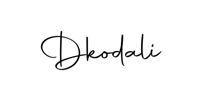 The best way (Autography-DOLnW) to make a short signature is to pick only two or three words in your name. The name Dkodali include a total of six letters. For converting this name. Dkodali signature style 10 images and pictures png