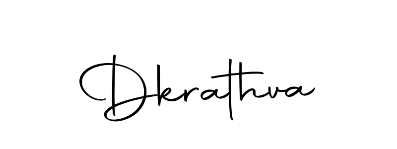 Make a beautiful signature design for name Dkrathva. With this signature (Autography-DOLnW) style, you can create a handwritten signature for free. Dkrathva signature style 10 images and pictures png