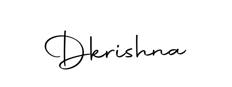 Make a beautiful signature design for name Dkrishna. Use this online signature maker to create a handwritten signature for free. Dkrishna signature style 10 images and pictures png