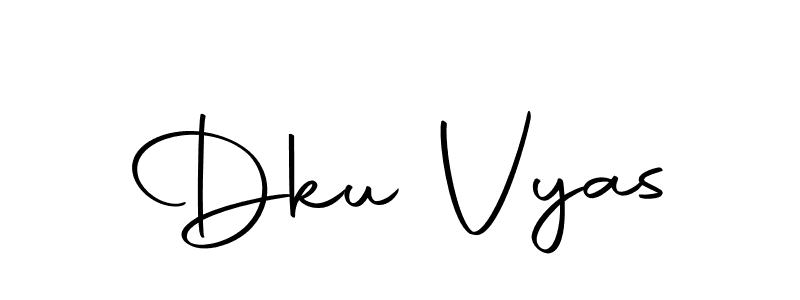 Make a beautiful signature design for name Dku Vyas. Use this online signature maker to create a handwritten signature for free. Dku Vyas signature style 10 images and pictures png