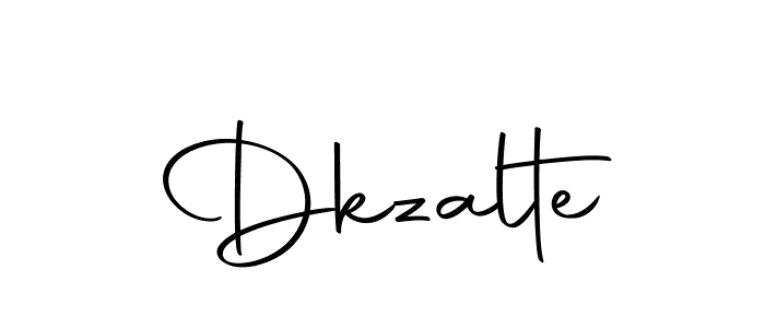 Also we have Dkzalte name is the best signature style. Create professional handwritten signature collection using Autography-DOLnW autograph style. Dkzalte signature style 10 images and pictures png