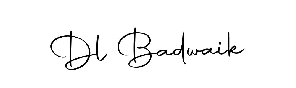 Autography-DOLnW is a professional signature style that is perfect for those who want to add a touch of class to their signature. It is also a great choice for those who want to make their signature more unique. Get Dl Badwaik name to fancy signature for free. Dl Badwaik signature style 10 images and pictures png