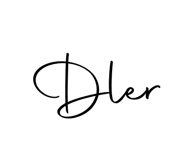 How to make Dler name signature. Use Autography-DOLnW style for creating short signs online. This is the latest handwritten sign. Dler signature style 10 images and pictures png