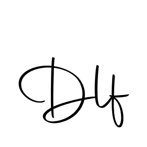 Design your own signature with our free online signature maker. With this signature software, you can create a handwritten (Autography-DOLnW) signature for name Dlf. Dlf signature style 10 images and pictures png