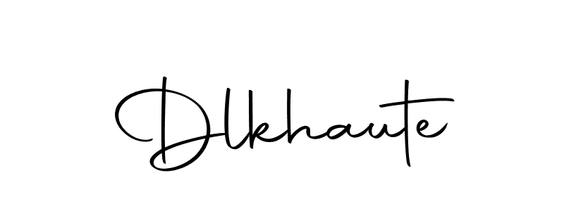 You should practise on your own different ways (Autography-DOLnW) to write your name (Dlkhaute) in signature. don't let someone else do it for you. Dlkhaute signature style 10 images and pictures png