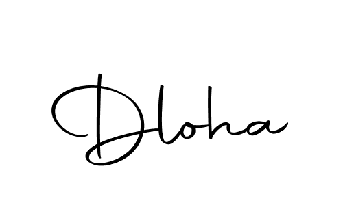 Make a beautiful signature design for name Dloha. Use this online signature maker to create a handwritten signature for free. Dloha signature style 10 images and pictures png