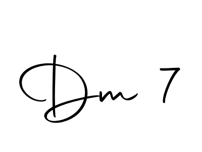 if you are searching for the best signature style for your name Dm 7. so please give up your signature search. here we have designed multiple signature styles  using Autography-DOLnW. Dm 7 signature style 10 images and pictures png