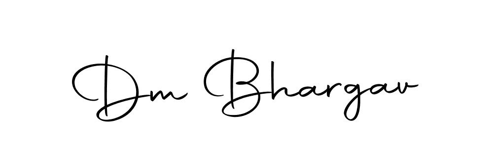 You should practise on your own different ways (Autography-DOLnW) to write your name (Dm Bhargav) in signature. don't let someone else do it for you. Dm Bhargav signature style 10 images and pictures png