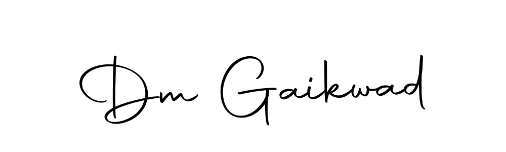 Dm Gaikwad stylish signature style. Best Handwritten Sign (Autography-DOLnW) for my name. Handwritten Signature Collection Ideas for my name Dm Gaikwad. Dm Gaikwad signature style 10 images and pictures png