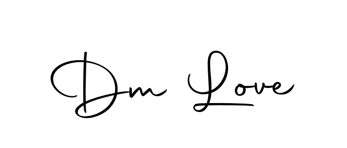Autography-DOLnW is a professional signature style that is perfect for those who want to add a touch of class to their signature. It is also a great choice for those who want to make their signature more unique. Get Dm Love name to fancy signature for free. Dm Love signature style 10 images and pictures png