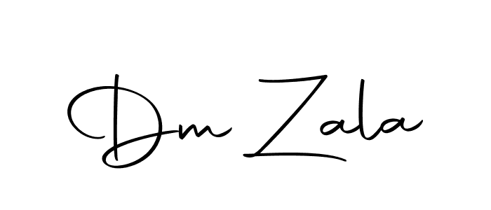 The best way (Autography-DOLnW) to make a short signature is to pick only two or three words in your name. The name Dm Zala include a total of six letters. For converting this name. Dm Zala signature style 10 images and pictures png
