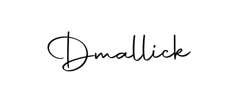 Make a beautiful signature design for name Dmallick. With this signature (Autography-DOLnW) style, you can create a handwritten signature for free. Dmallick signature style 10 images and pictures png