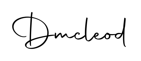 The Autography-DOLnW typeface gives name Dmcleod a refined look. Suitable for certificates, diplomas, and official verification. Dmcleod signature style 10 images and pictures png