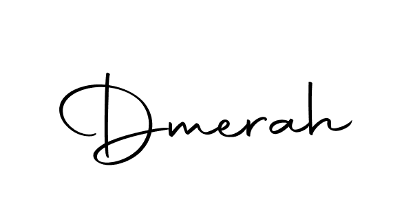 Create a beautiful signature design for name Dmerah. With this signature (Autography-DOLnW) fonts, you can make a handwritten signature for free. Dmerah signature style 10 images and pictures png