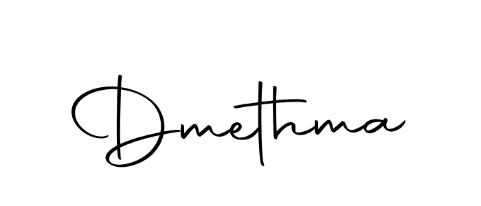 How to make Dmethma signature? Autography-DOLnW is a professional autograph style. Create handwritten signature for Dmethma name. Dmethma signature style 10 images and pictures png