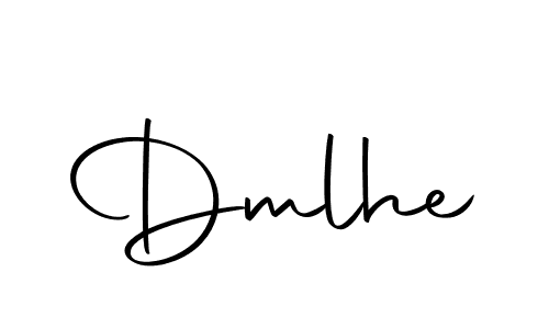 Autography-DOLnW is a professional signature style that is perfect for those who want to add a touch of class to their signature. It is also a great choice for those who want to make their signature more unique. Get Dmlhe name to fancy signature for free. Dmlhe signature style 10 images and pictures png