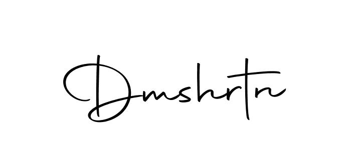 Similarly Autography-DOLnW is the best handwritten signature design. Signature creator online .You can use it as an online autograph creator for name Dmshrtn. Dmshrtn signature style 10 images and pictures png