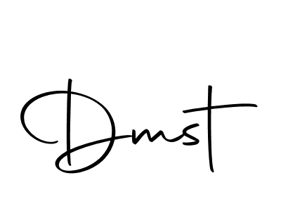 The best way (Autography-DOLnW) to make a short signature is to pick only two or three words in your name. The name Dmst include a total of six letters. For converting this name. Dmst signature style 10 images and pictures png