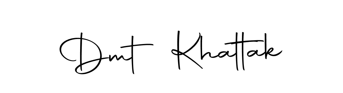 The best way (Autography-DOLnW) to make a short signature is to pick only two or three words in your name. The name Dmt Khattak include a total of six letters. For converting this name. Dmt Khattak signature style 10 images and pictures png