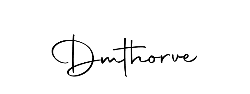 Make a beautiful signature design for name Dmthorve. With this signature (Autography-DOLnW) style, you can create a handwritten signature for free. Dmthorve signature style 10 images and pictures png