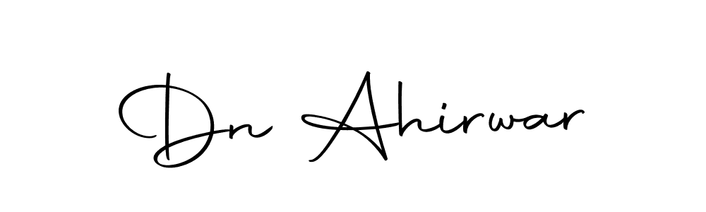 Create a beautiful signature design for name Dn Ahirwar. With this signature (Autography-DOLnW) fonts, you can make a handwritten signature for free. Dn Ahirwar signature style 10 images and pictures png