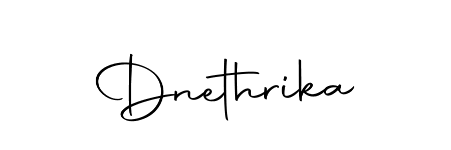 How to make Dnethrika signature? Autography-DOLnW is a professional autograph style. Create handwritten signature for Dnethrika name. Dnethrika signature style 10 images and pictures png