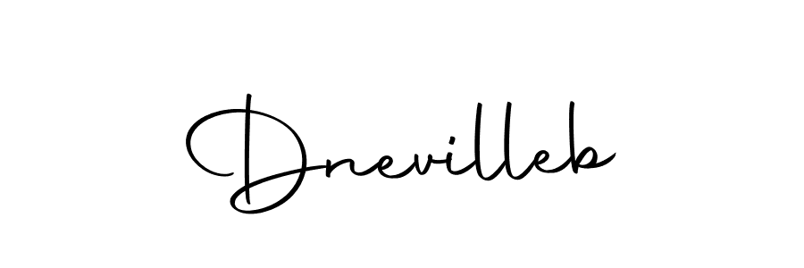 Design your own signature with our free online signature maker. With this signature software, you can create a handwritten (Autography-DOLnW) signature for name Dnevilleb. Dnevilleb signature style 10 images and pictures png
