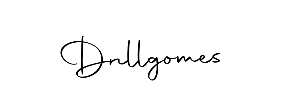 Use a signature maker to create a handwritten signature online. With this signature software, you can design (Autography-DOLnW) your own signature for name Dnllgomes. Dnllgomes signature style 10 images and pictures png