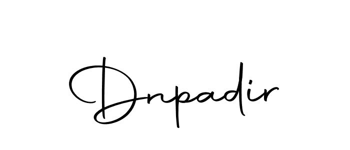 Make a beautiful signature design for name Dnpadir. With this signature (Autography-DOLnW) style, you can create a handwritten signature for free. Dnpadir signature style 10 images and pictures png