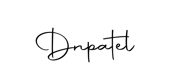 Create a beautiful signature design for name Dnpatel. With this signature (Autography-DOLnW) fonts, you can make a handwritten signature for free. Dnpatel signature style 10 images and pictures png