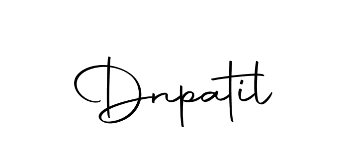 Make a beautiful signature design for name Dnpatil. With this signature (Autography-DOLnW) style, you can create a handwritten signature for free. Dnpatil signature style 10 images and pictures png