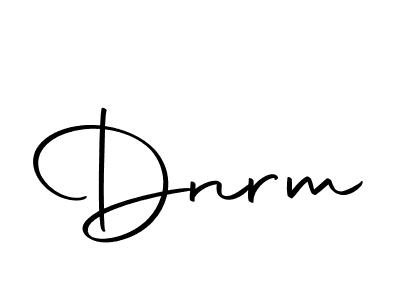 Make a beautiful signature design for name Dnrm. With this signature (Autography-DOLnW) style, you can create a handwritten signature for free. Dnrm signature style 10 images and pictures png