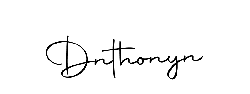 How to Draw Dnthonyn signature style? Autography-DOLnW is a latest design signature styles for name Dnthonyn. Dnthonyn signature style 10 images and pictures png