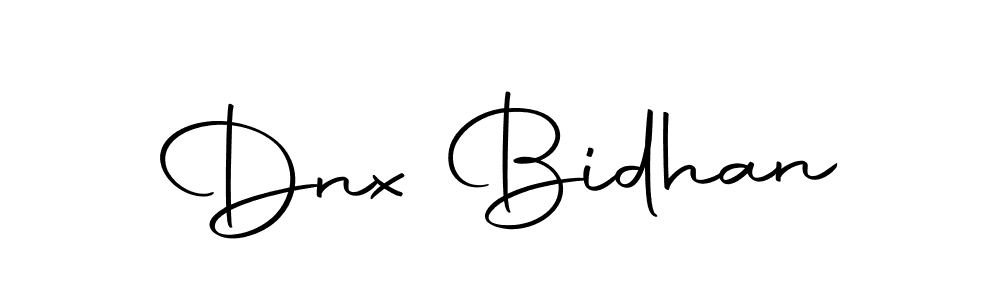 You should practise on your own different ways (Autography-DOLnW) to write your name (Dnx Bidhan) in signature. don't let someone else do it for you. Dnx Bidhan signature style 10 images and pictures png
