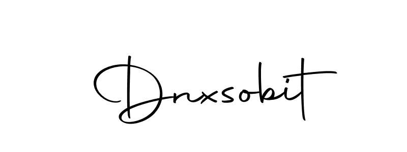 Design your own signature with our free online signature maker. With this signature software, you can create a handwritten (Autography-DOLnW) signature for name Dnxsobit. Dnxsobit signature style 10 images and pictures png