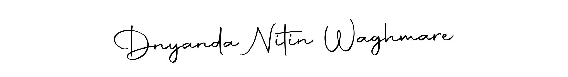 Design your own signature with our free online signature maker. With this signature software, you can create a handwritten (Autography-DOLnW) signature for name Dnyanda Nitin Waghmare. Dnyanda Nitin Waghmare signature style 10 images and pictures png