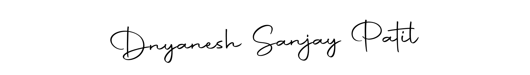 Make a beautiful signature design for name Dnyanesh Sanjay Patil. Use this online signature maker to create a handwritten signature for free. Dnyanesh Sanjay Patil signature style 10 images and pictures png