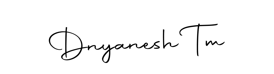 Make a short Dnyanesh Tm signature style. Manage your documents anywhere anytime using Autography-DOLnW. Create and add eSignatures, submit forms, share and send files easily. Dnyanesh Tm signature style 10 images and pictures png