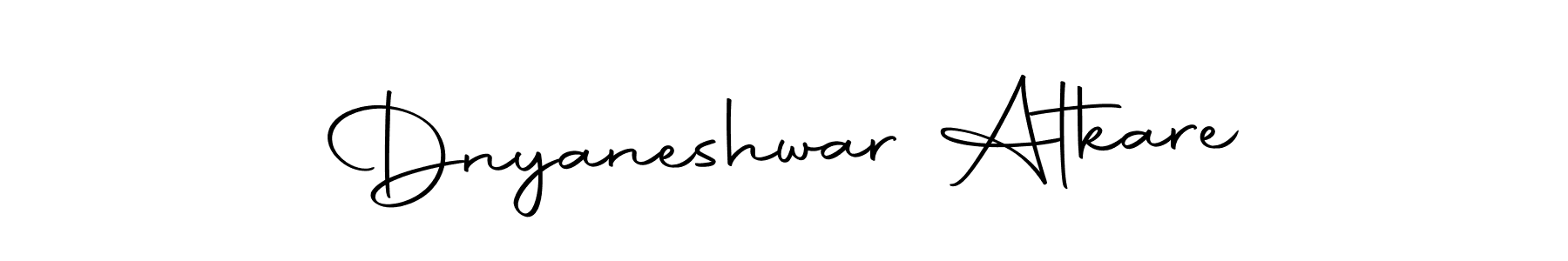 Make a beautiful signature design for name Dnyaneshwar Atkare. Use this online signature maker to create a handwritten signature for free. Dnyaneshwar Atkare signature style 10 images and pictures png