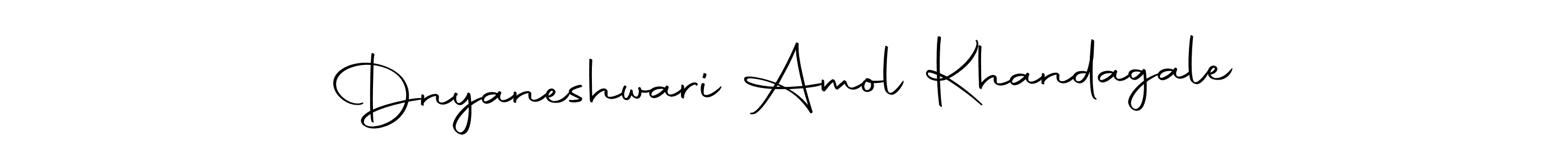 It looks lik you need a new signature style for name Dnyaneshwari Amol Khandagale. Design unique handwritten (Autography-DOLnW) signature with our free signature maker in just a few clicks. Dnyaneshwari Amol Khandagale signature style 10 images and pictures png