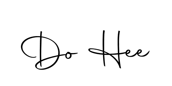 Design your own signature with our free online signature maker. With this signature software, you can create a handwritten (Autography-DOLnW) signature for name Do Hee. Do Hee signature style 10 images and pictures png