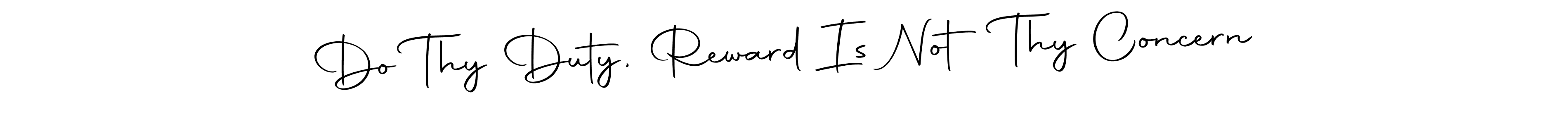 Do Thy Duty, Reward Is Not Thy Concern stylish signature style. Best Handwritten Sign (Autography-DOLnW) for my name. Handwritten Signature Collection Ideas for my name Do Thy Duty, Reward Is Not Thy Concern. Do Thy Duty, Reward Is Not Thy Concern signature style 10 images and pictures png