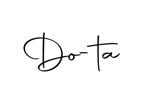 Also we have Do-ta name is the best signature style. Create professional handwritten signature collection using Autography-DOLnW autograph style. Do-ta signature style 10 images and pictures png