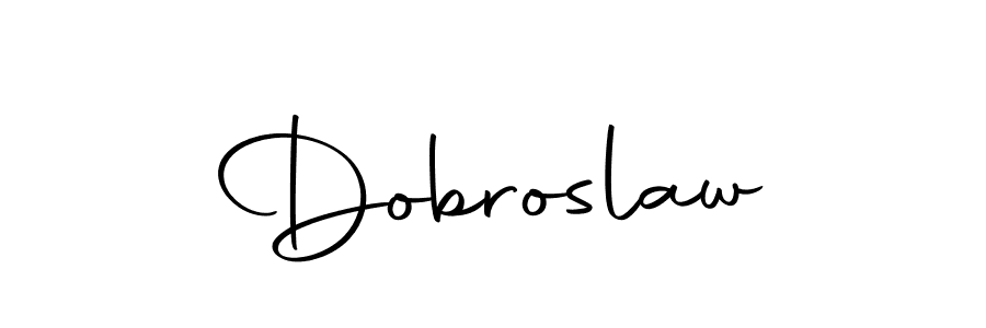 How to Draw Dobroslaw signature style? Autography-DOLnW is a latest design signature styles for name Dobroslaw. Dobroslaw signature style 10 images and pictures png