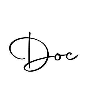 The best way (Autography-DOLnW) to make a short signature is to pick only two or three words in your name. The name Doc include a total of six letters. For converting this name. Doc signature style 10 images and pictures png