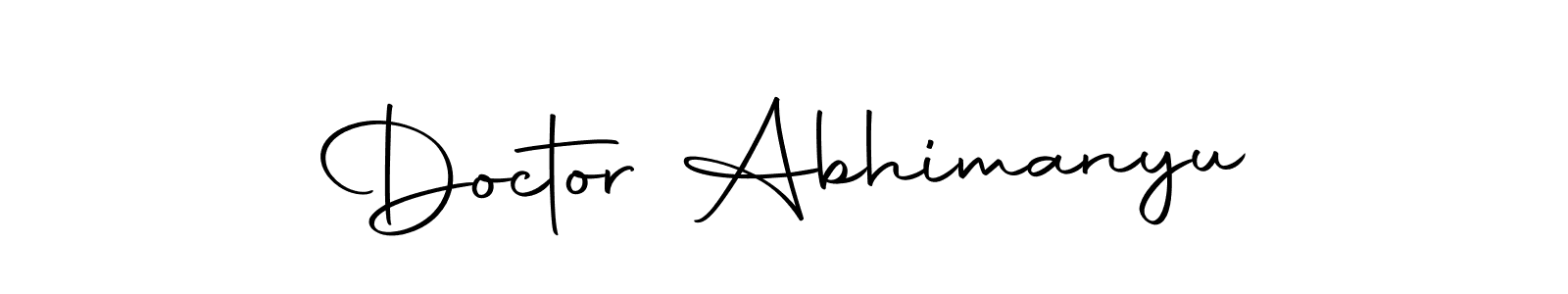 if you are searching for the best signature style for your name Doctor Abhimanyu. so please give up your signature search. here we have designed multiple signature styles  using Autography-DOLnW. Doctor Abhimanyu signature style 10 images and pictures png