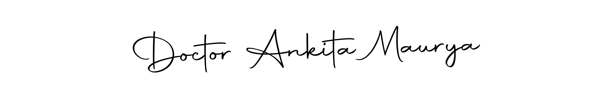 Similarly Autography-DOLnW is the best handwritten signature design. Signature creator online .You can use it as an online autograph creator for name Doctor Ankita Maurya. Doctor Ankita Maurya signature style 10 images and pictures png